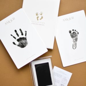 Zakuw - Kit de cartes empreintes pour bébé