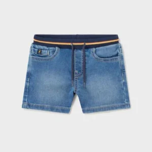 MAYORAL - Bermuda en jean confectionné en Better Cotton