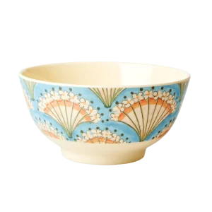 RICE - bol saladier mélamine fleur éventail