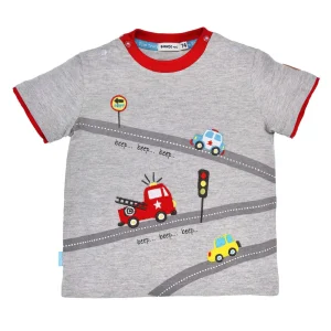 BONDI - T-shirt garçon manches courtes trafic routier