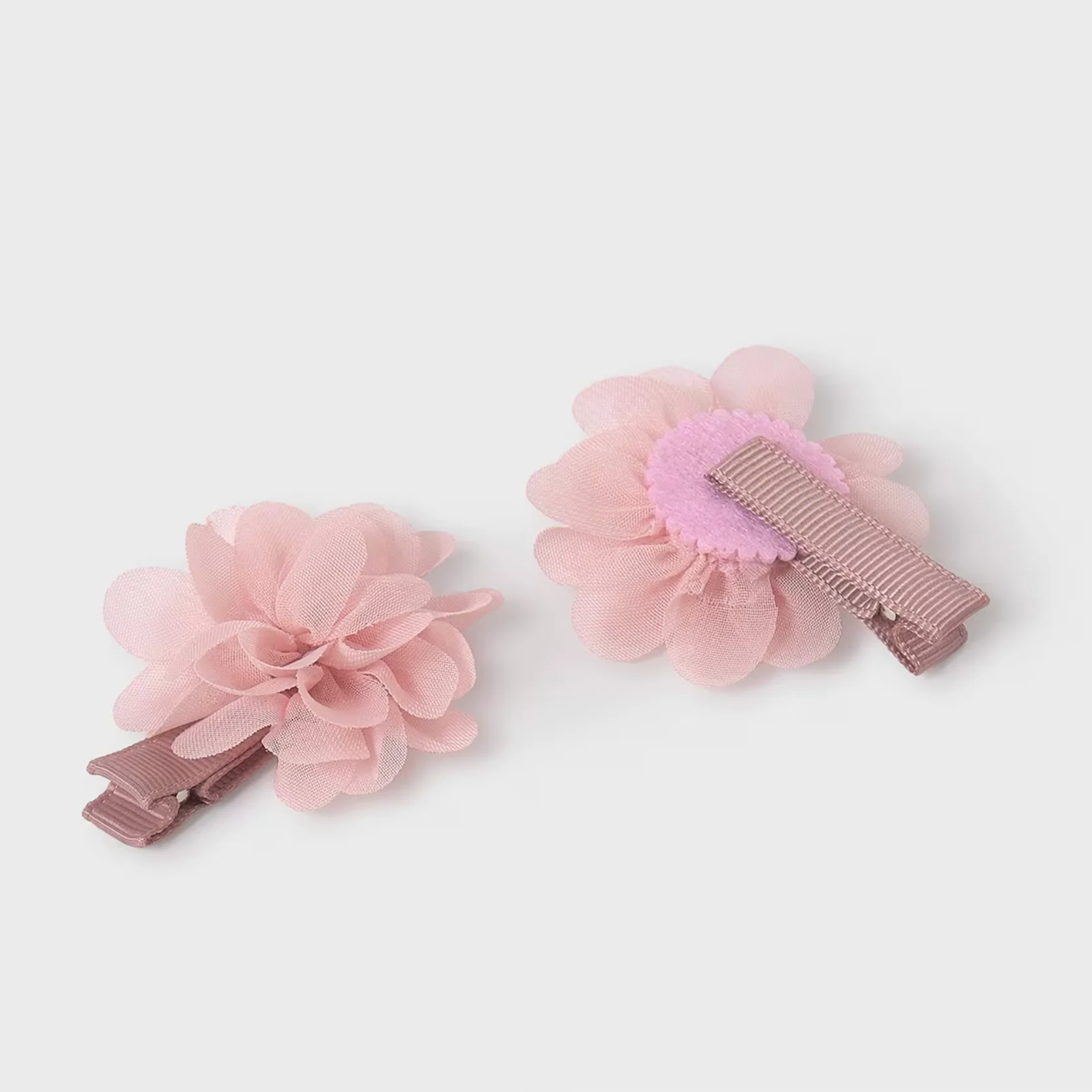Abel & Lula - Barrettes à Cheveux Bébé Lot de 2 Fleurs Rose – Image 4