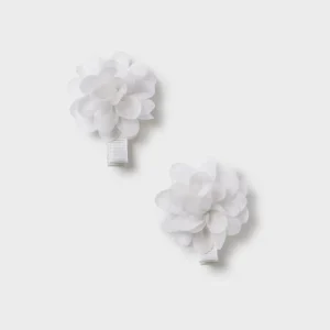 Abel & Lula - Barrettes à cheveux bébé lot de 2 fleurs