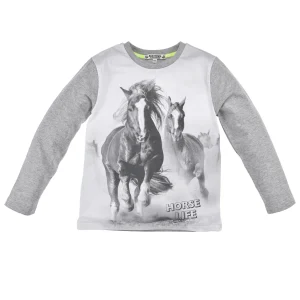 BONDI - T-shirt manches longues fille Horse Life