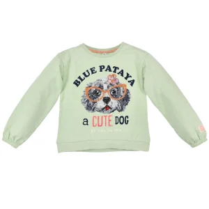 BONDI - T-shirt manches longues pour filles Chien mignon