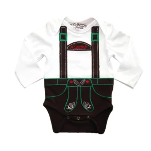 Anouk et Emile - pantalon cuir body manches longues Lausbub