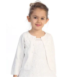 Boléro Baby Anda beige clair