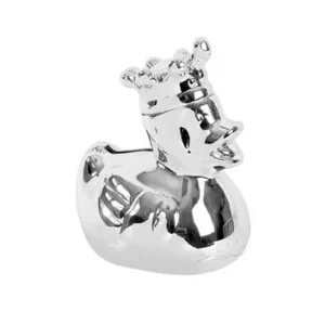 BAMBAM - Tirelire - Tirelire canard argenté