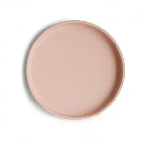 MUSHIE - Assiette Silicone Teller Blush