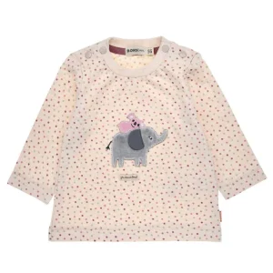 BONDI - T-shirt bébé fille manches longues éléphant