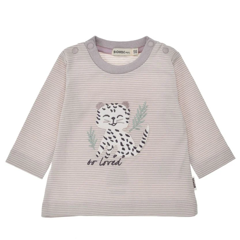 BONDI - T-Shirt Bébé Fille Manches Longues Tigre – Image 2