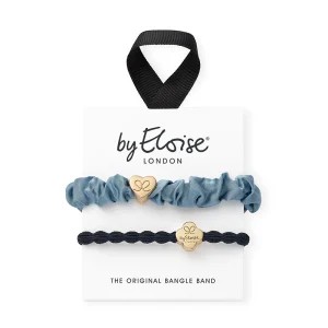 byEloise - Bracelet Jonc Band B Blue Hues Set