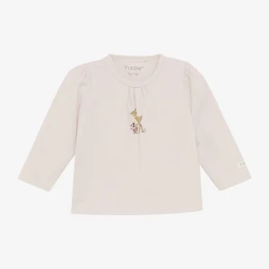 FIXONI - T-shirt bébé fille manches longues