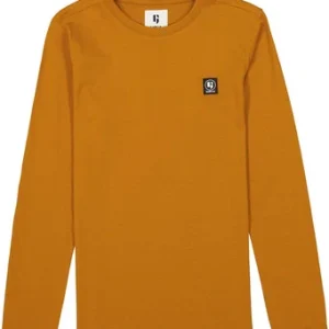 GARCIA - T-shirt garçon manches longues jaune