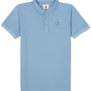 GARCIA - Polo garçon bleu clair