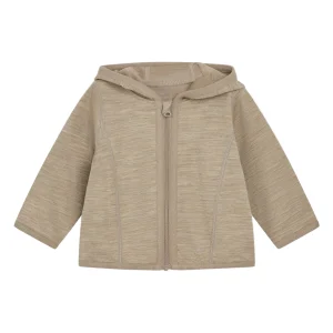 HUST & CLAIRE - Veste bébé en laine mérinos et bambou