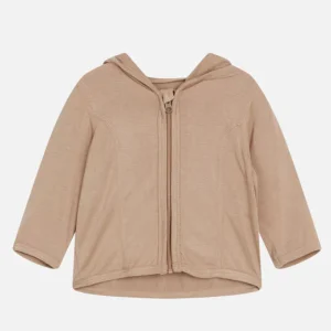 HUST & CLAIRE - Veste bébé à capuche en bambou