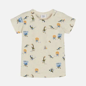 HUST & CLAIRE - T-Shirt Ancre GOTS Soccer