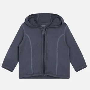 HUST & CLAIRE - Veste bébé à capuche en bambou