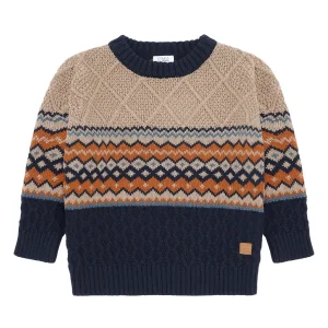 HUST & CLAIRE - Pull Garçon HCPelle rayé