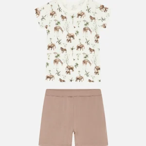 HUST & CLAIRE - Pyjama HCFun manches courtes en bambou