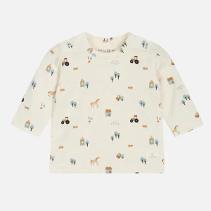 HUST & CLAIRE - T-shirt bébé manches longues Alex Certifié GOTS
