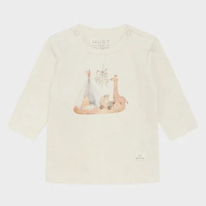 HUST & CLAIRE - T-shirt bébé manches longues Alex Certifié GOTS