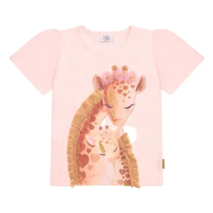 Toux et Claire - T-shirt Girafe HCAlma