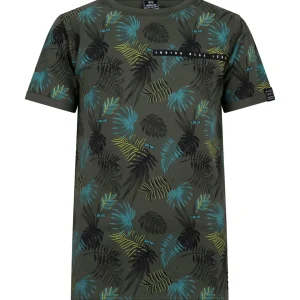 Indian Blue Jeans - T-Shirt Garçon Vert Armée