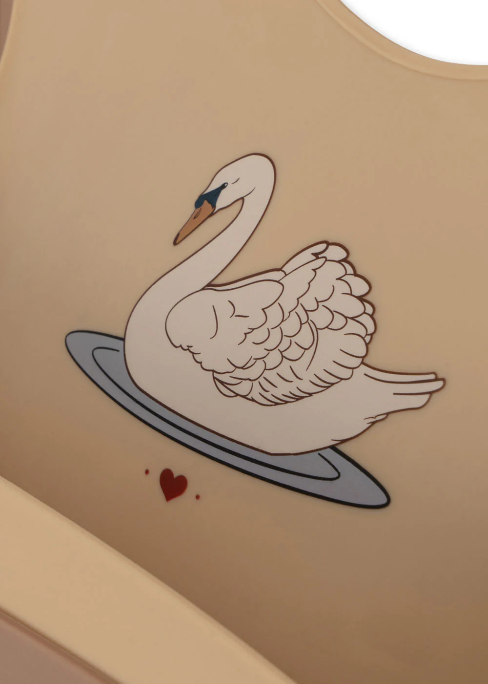 Konges Sløjd - Set de bavoirs en silicone Cygne – Image 4