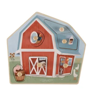 LITTLE DUTCH - Puzzle en bois Little Farm - FSC - LD7158
