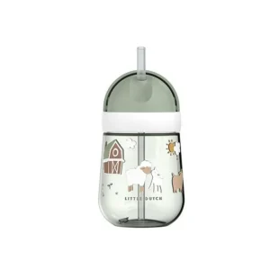 LITTLE DUTCH - Tasse avec paille Mio Little Farm 300ml