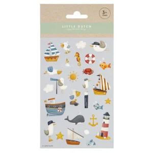 LITTLE DUTCH - Ensemble d'autocollants Sailors Bay 100727