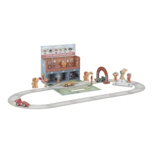 LITTLE DUTCH - Coffret de jeu avec circuit de course LD2524