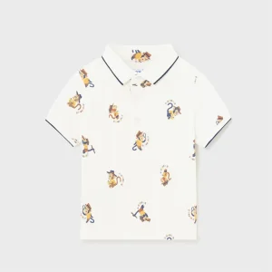 MAYORAL - Polo imprimé bébé garçon en meilleur coton