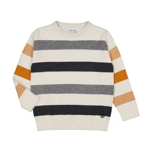 MAYORAL - Pull garçon à rayures
