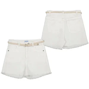 MAYORAL - Short fille blanc