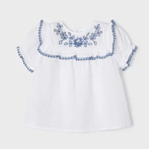 MAYORAL - Blouse tunique Plumenti pour fille avec motifs brodés