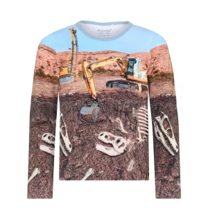 MINYMO - T-shirt à manches longues pour garçon imprimé Bagger