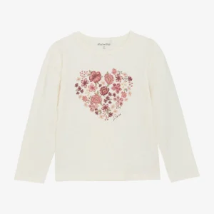 MINYMO - Chemise fille manches longues à motif fleuri