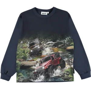 MOLO - T-shirt manches longues Garçon Rin Jeeps Dark
