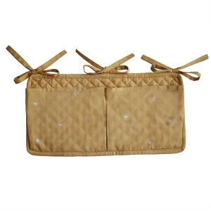 MUSHIE - Sac de rangement pour lit bébé Soleil