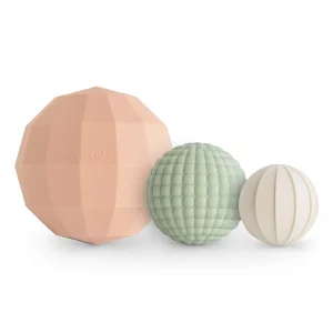 MUSHIE - Ensemble de boules sensorielles Blush