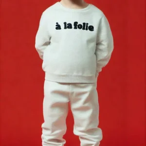 Sweat à la folie gris