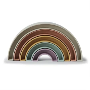 MUSHIE - Jeu d'empilage Rainbow Tropical