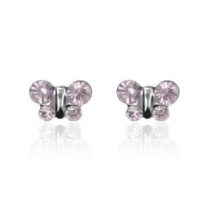 STUDEX - Boucles d'oreilles papillon en alexandrite