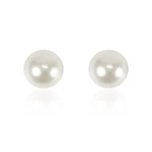 STUDEX - clous d'oreilles perle synthétique 6mm