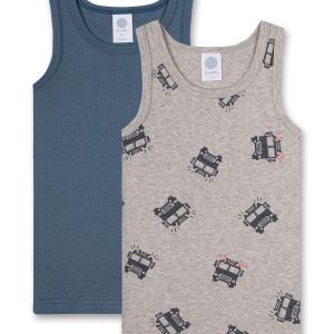 SANETTA - Maillot de corps garçon (lot de XNUMX)