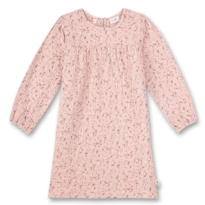SANETTA - Robe bébé fille mousseline rose