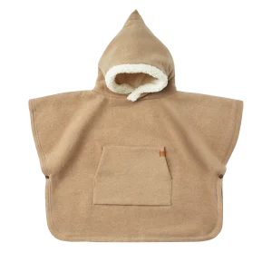 CLOBY - Poncho Teddy Marron