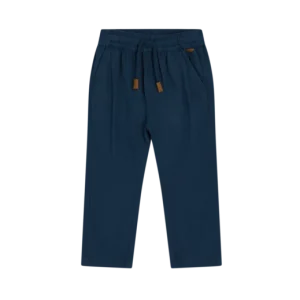 HUST & CLAIRE - Pantalon en lin Tobber bleu